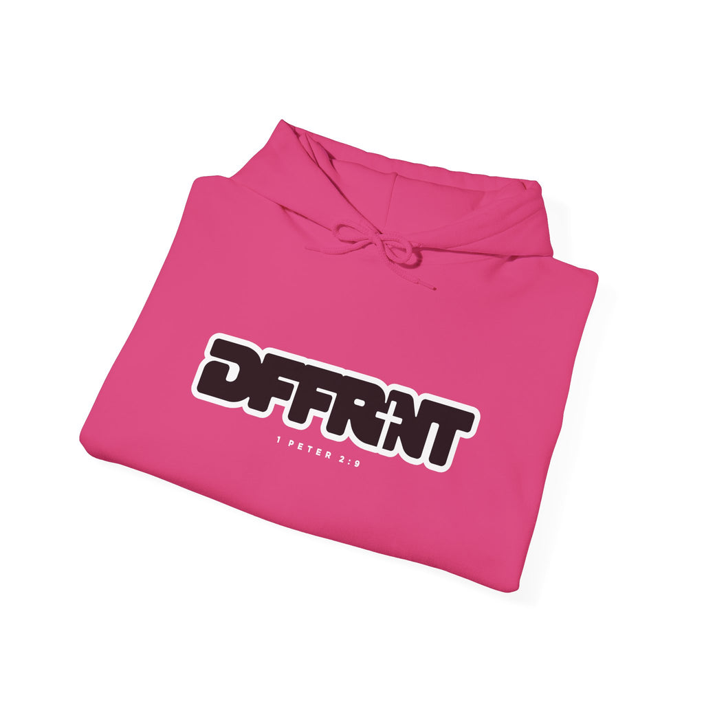 "DFFRNT"(DIFFERENT)-FILLED- Hoodie