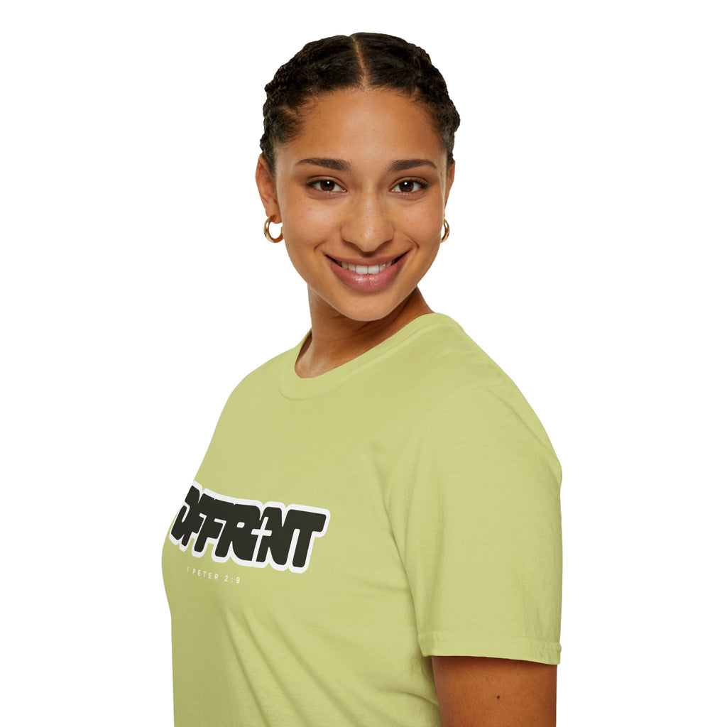 Different(DFFRNT) Text Logo T-Shirt