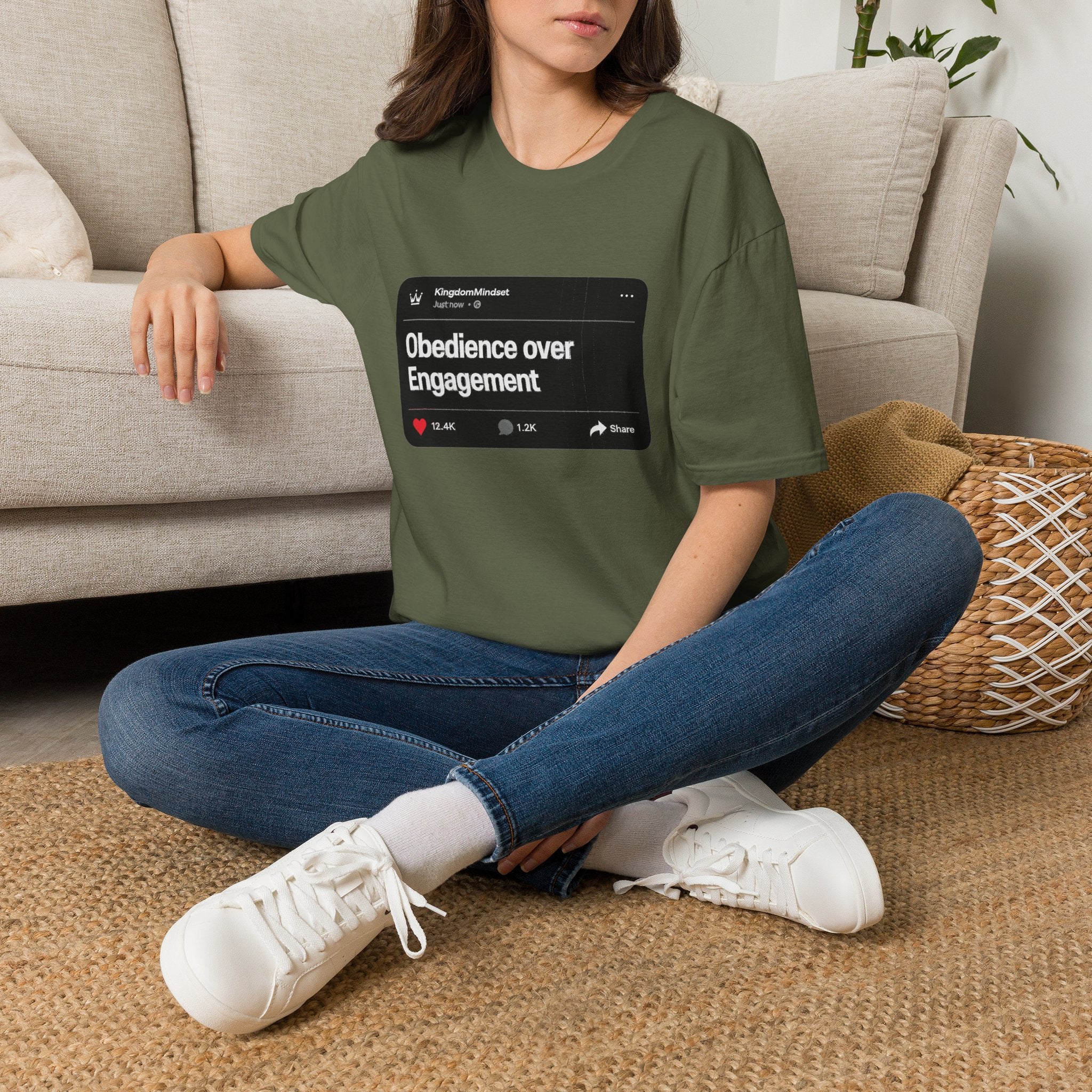 Obedience Over Engagement Tee
