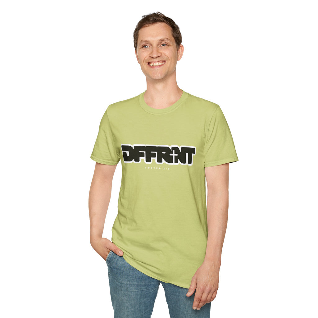 Different(DFFRNT) Text Logo T-Shirt