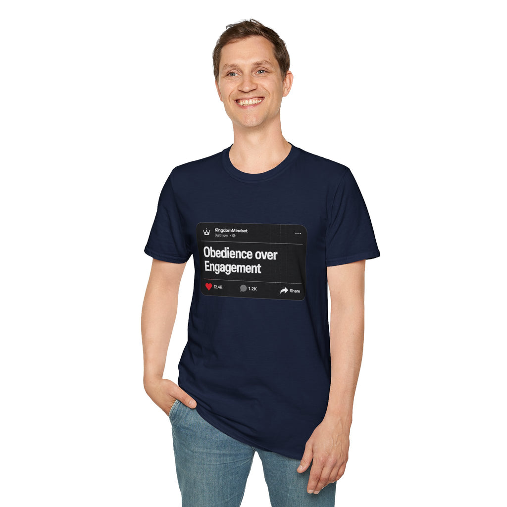 Obedience Over Engagement Tee