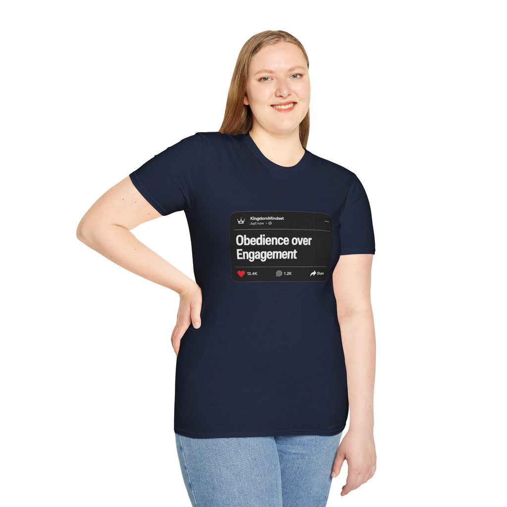 Obedience Over Engagement Tee