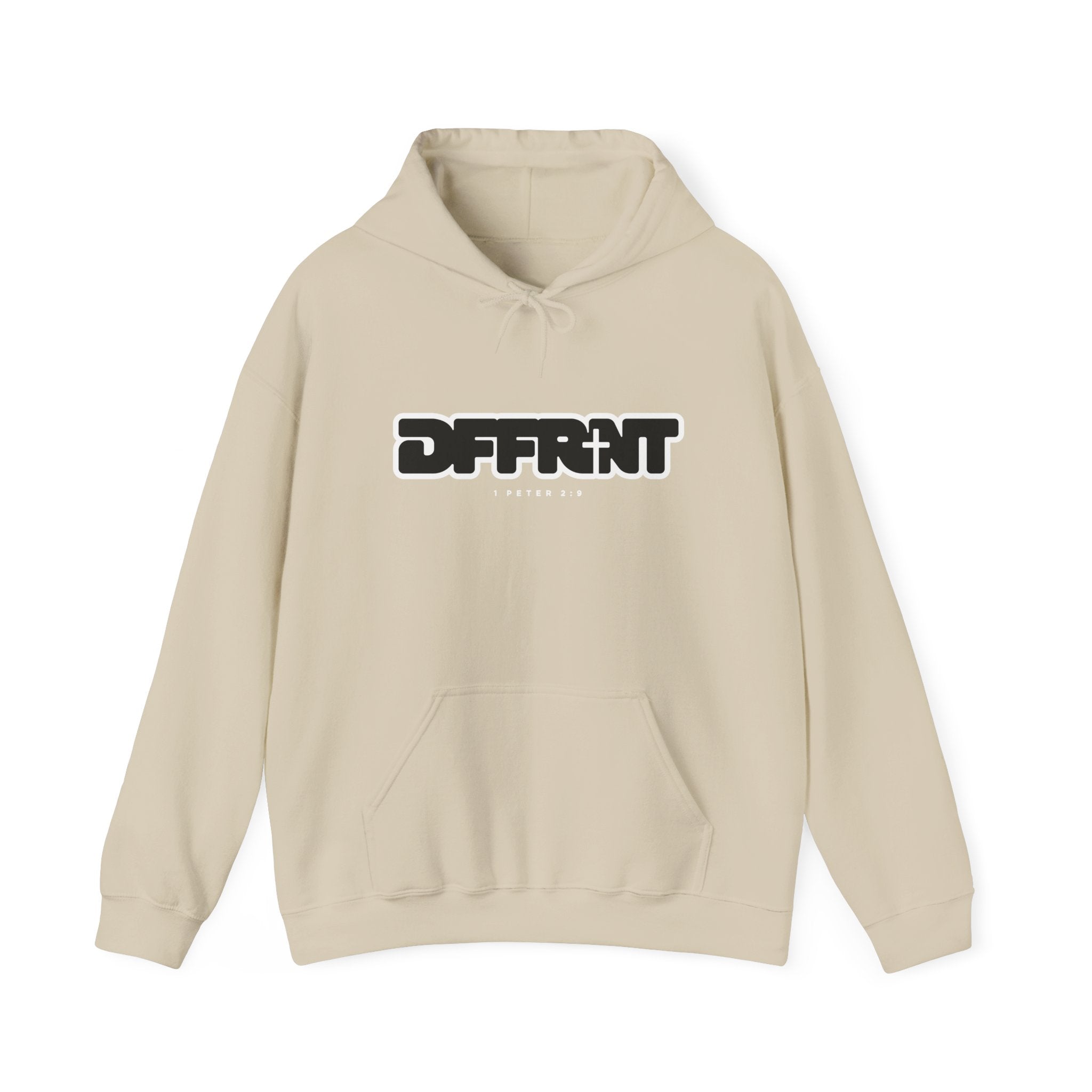 "DFFRNT"(DIFFERENT)-FILLED- Hoodie