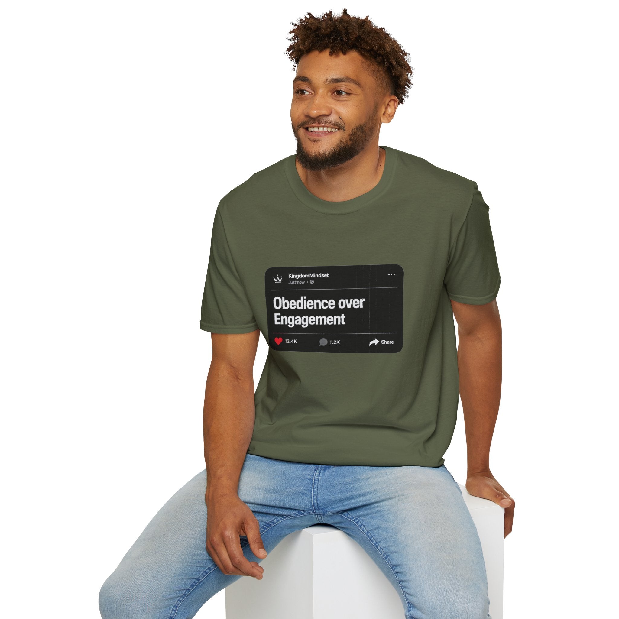 Obedience Over Engagement Tee