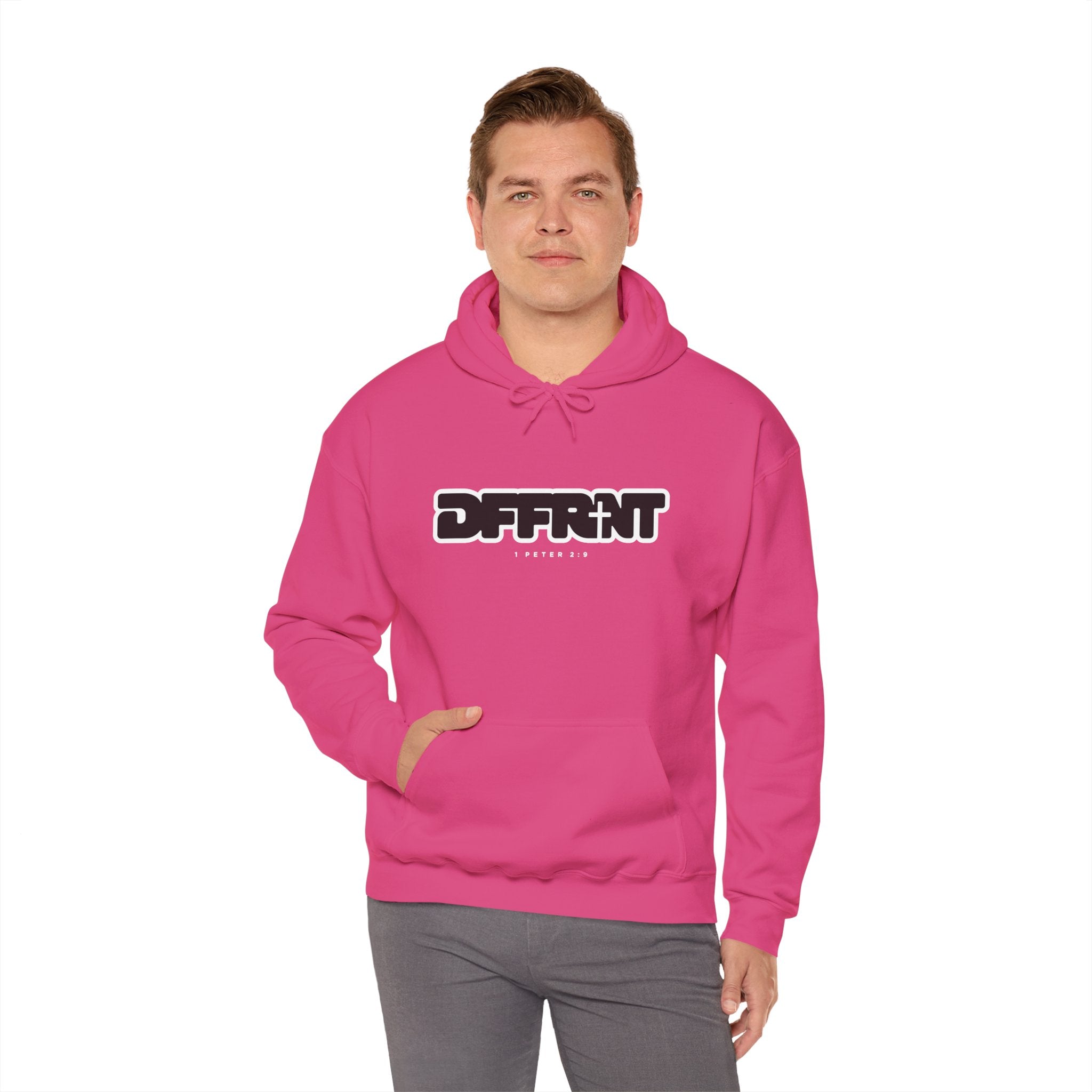 "DFFRNT"(DIFFERENT)-FILLED- Hoodie