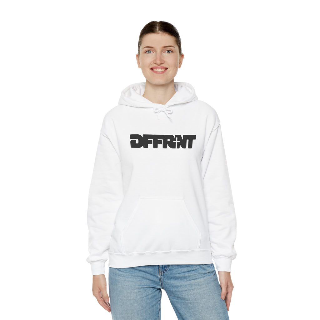 "DFFRNT"(DIFFERENT)-FILLED- Hoodie
