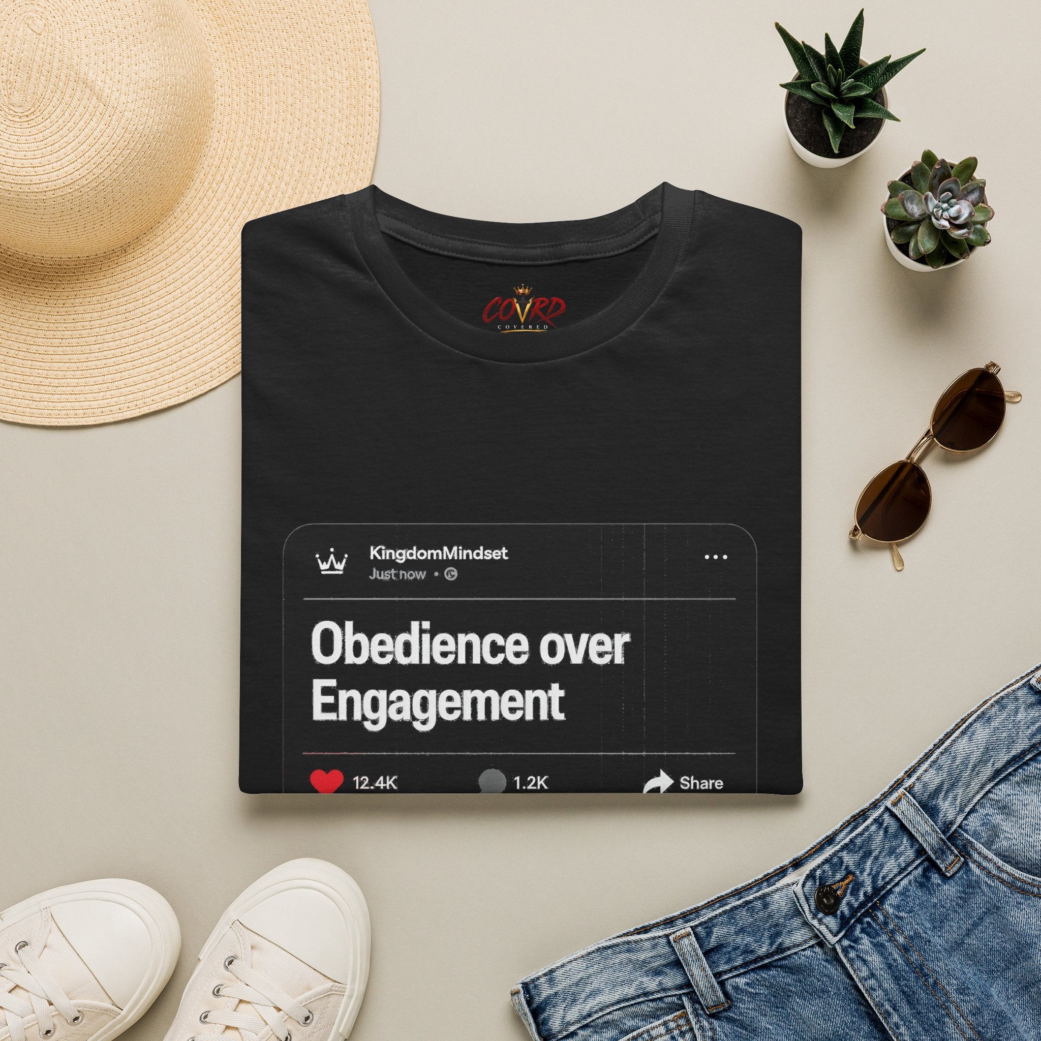 Obedience Over Engagement Tee