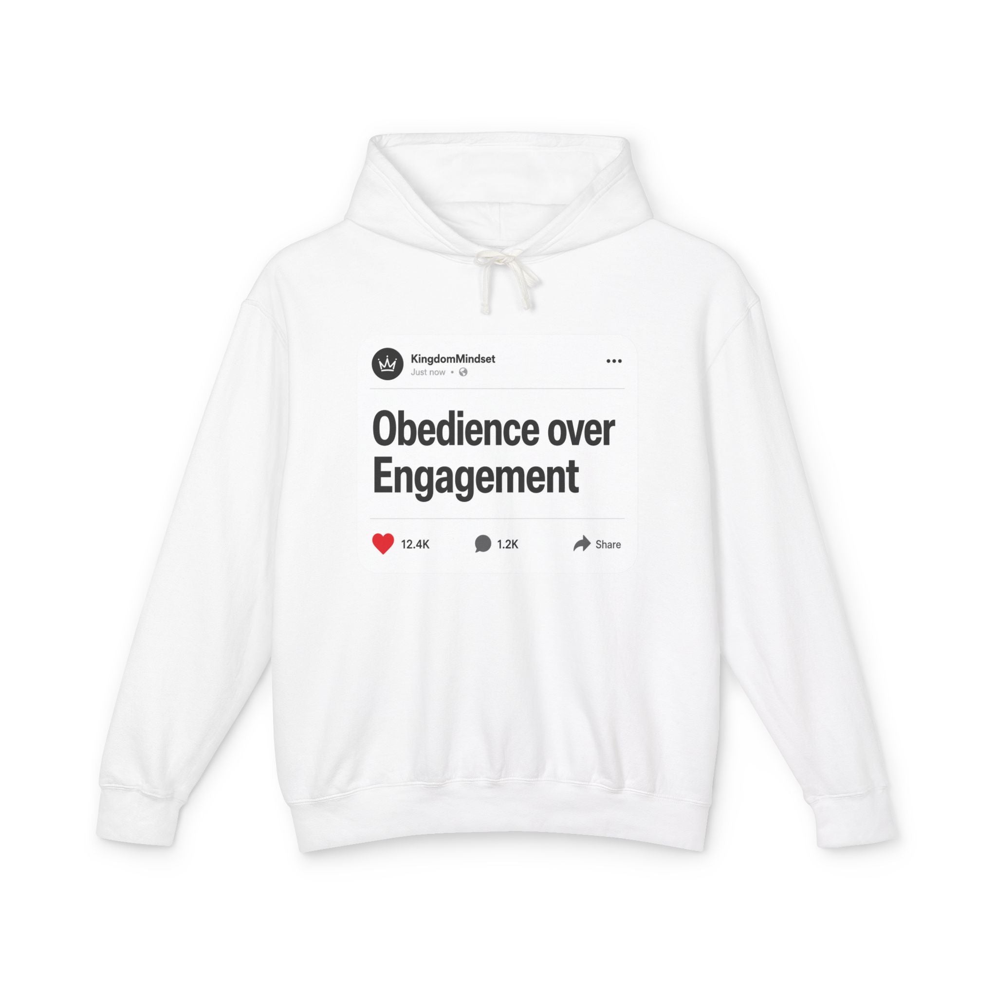 Obedience Over Engagement Hoodie