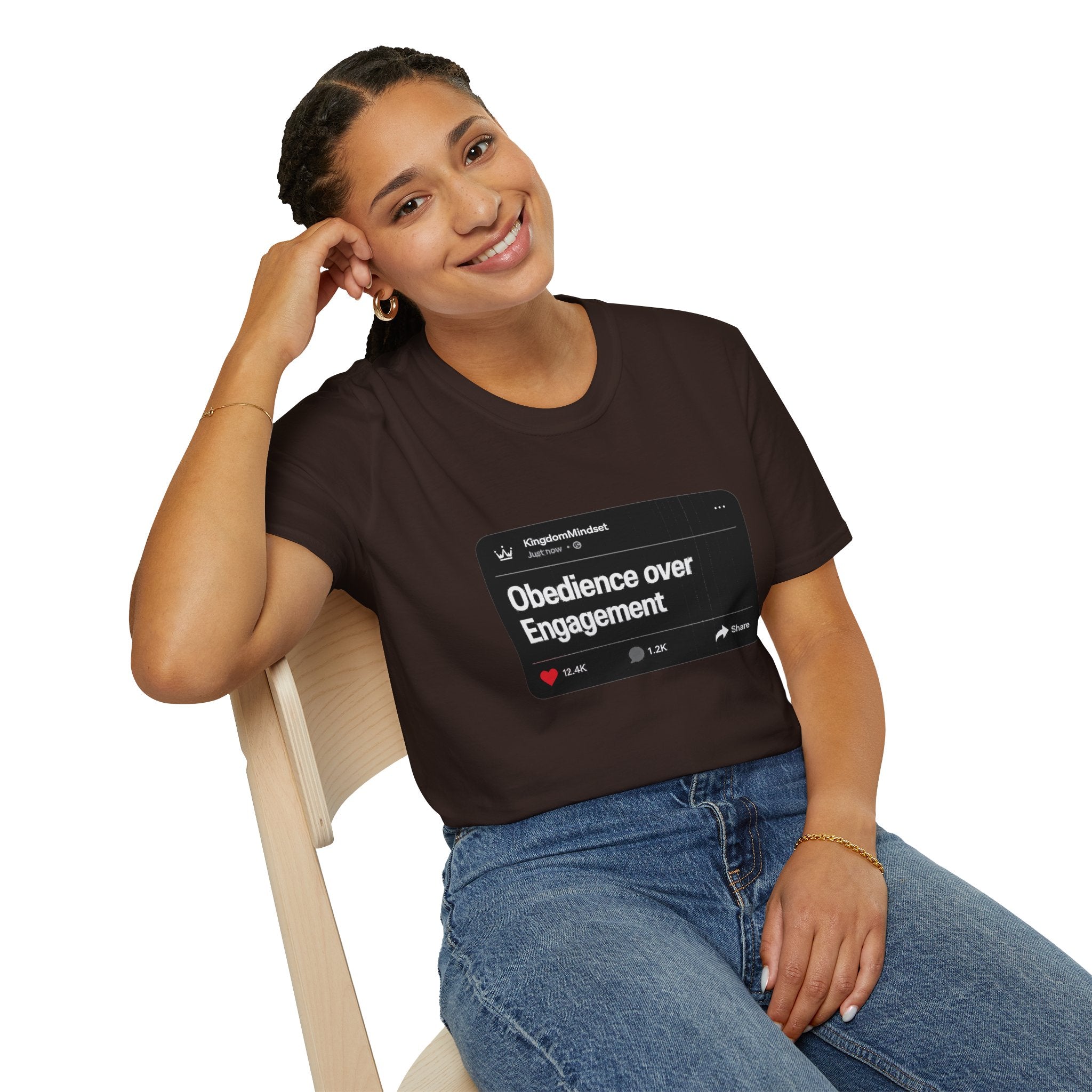 Obedience Over Engagement Tee