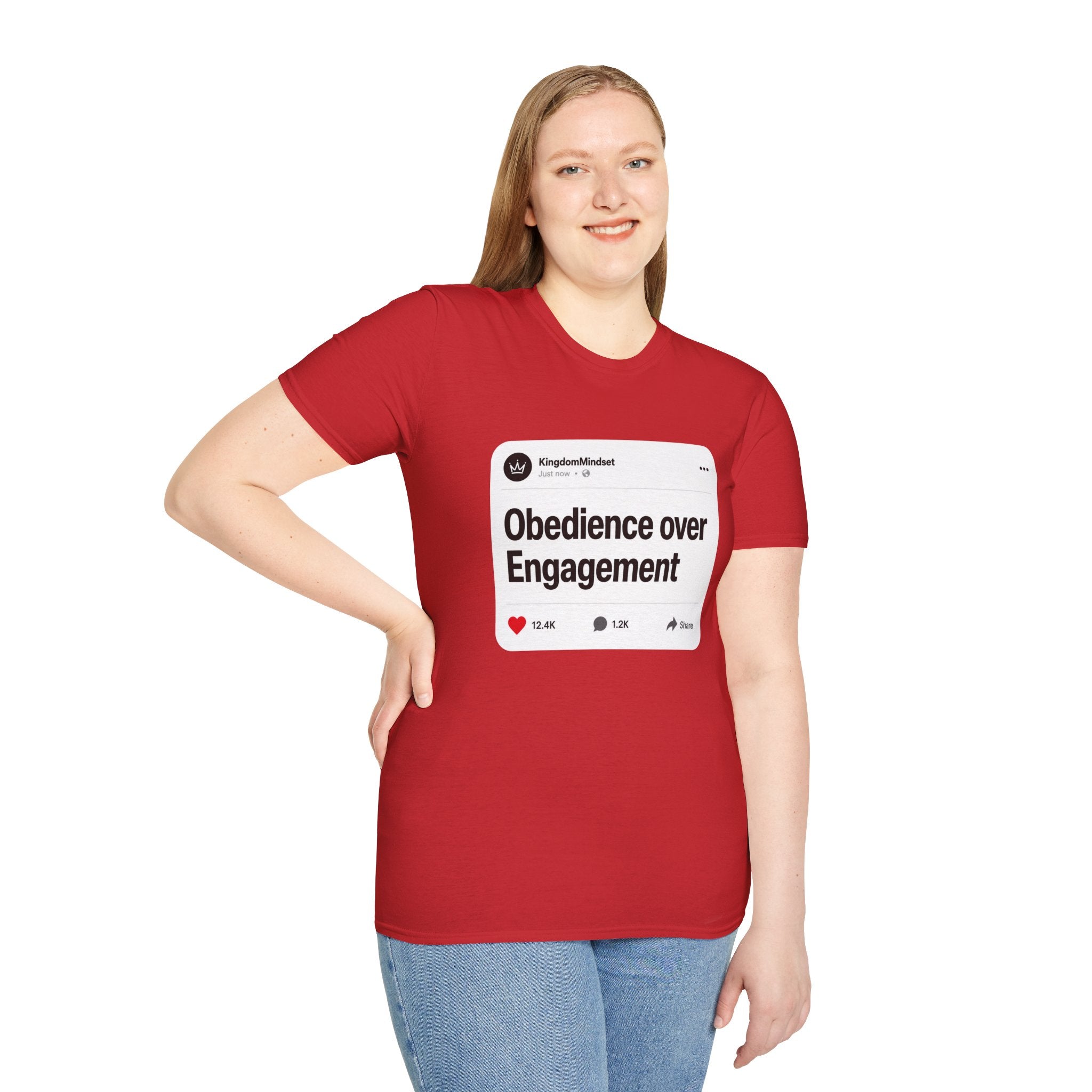 Obedience Over Engagement T-Shirt