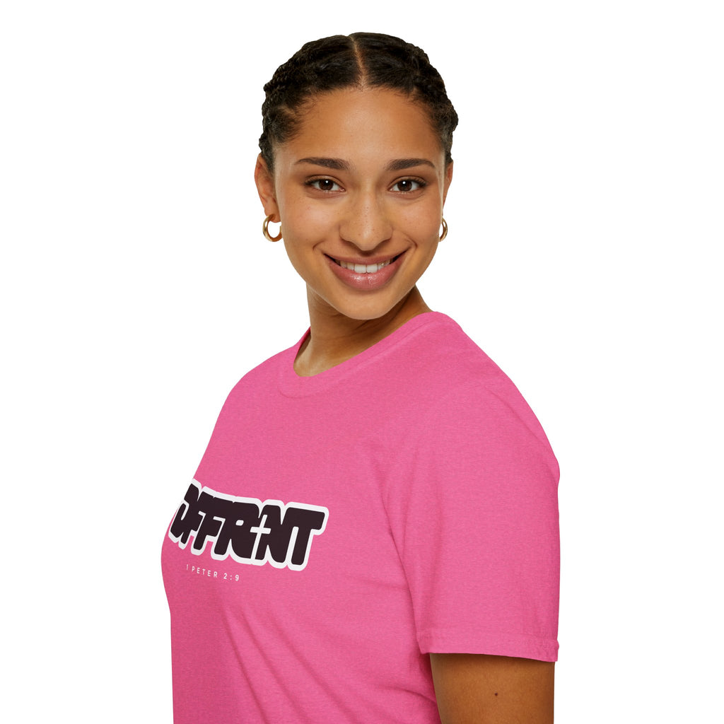 Different(DFFRNT) Text Logo T-Shirt