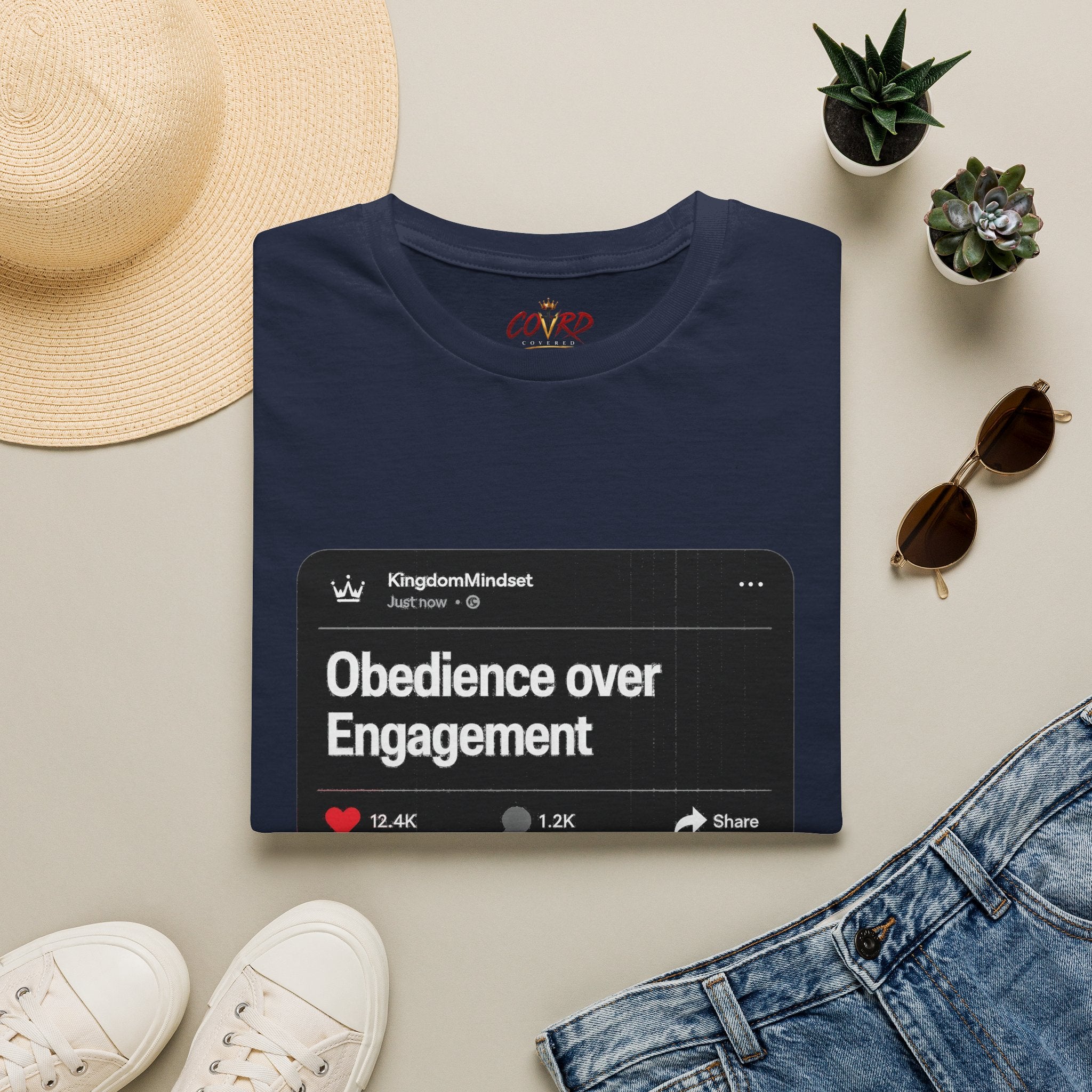 Obedience Over Engagement Tee