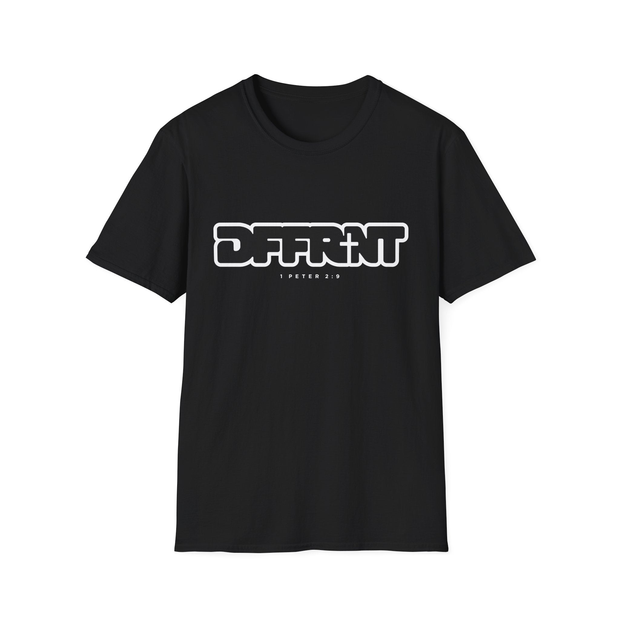 Different(DFFRNT) Text Logo T-Shirt