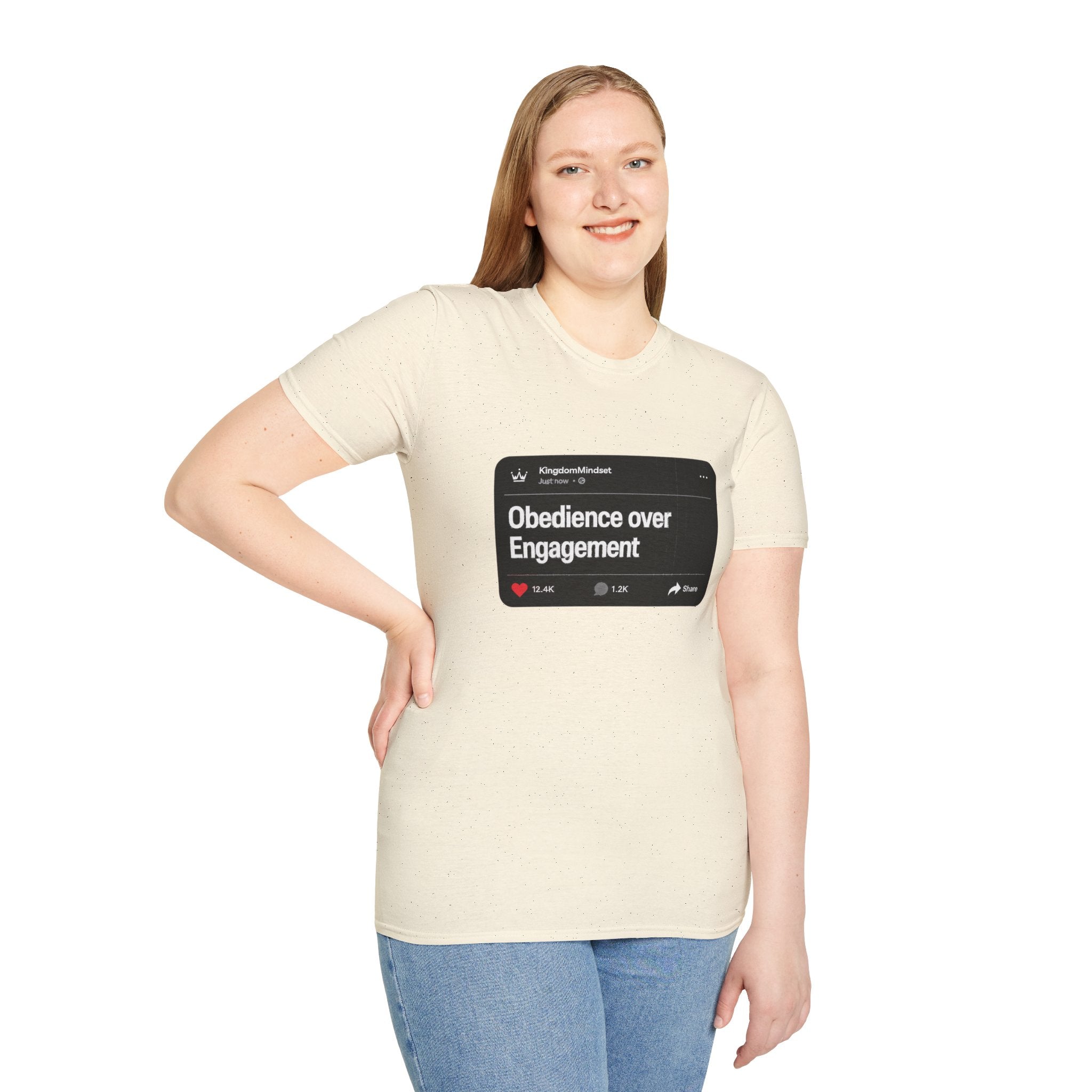 Obedience Over Engagement Tee