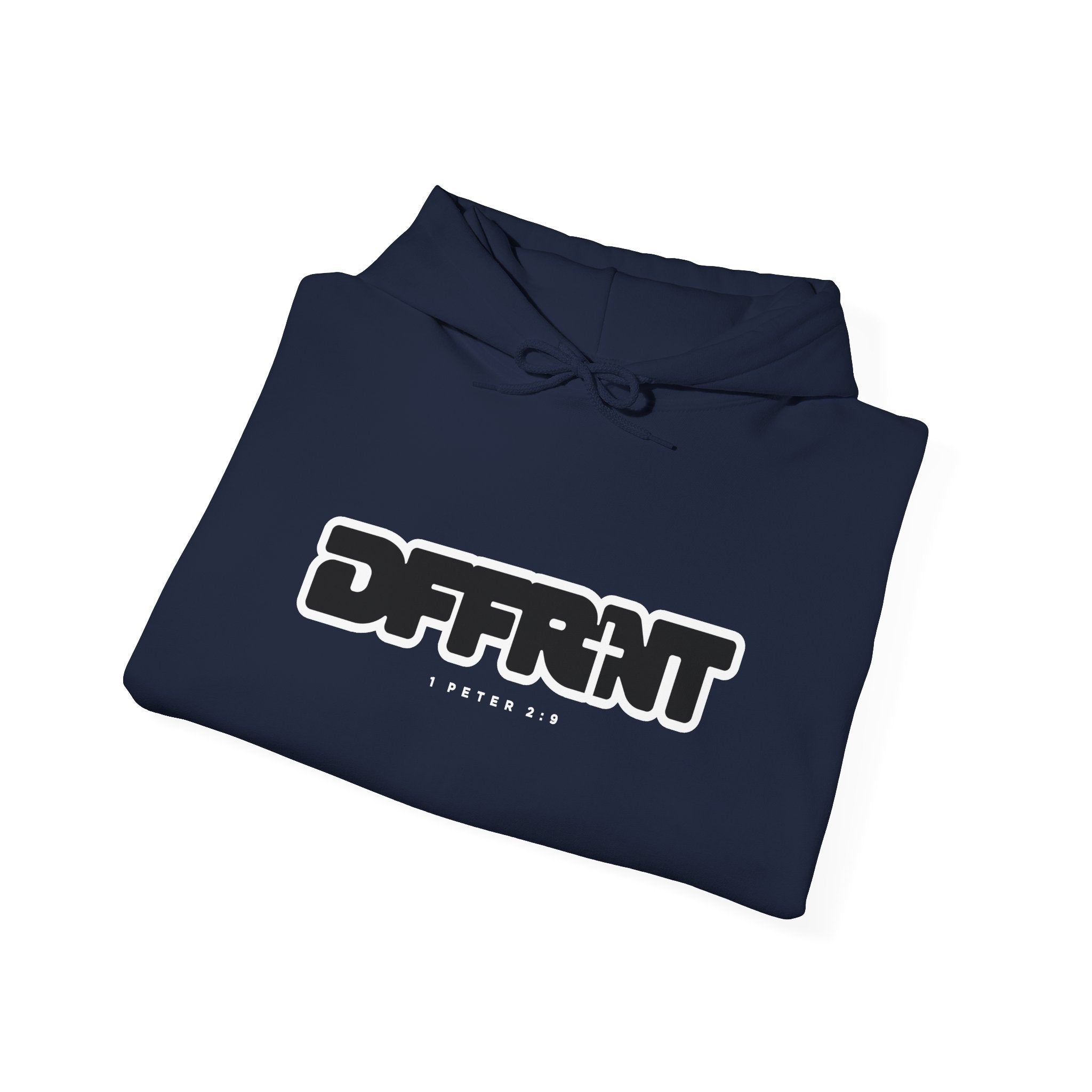"DFFRNT"(DIFFERENT)-FILLED- Hoodie