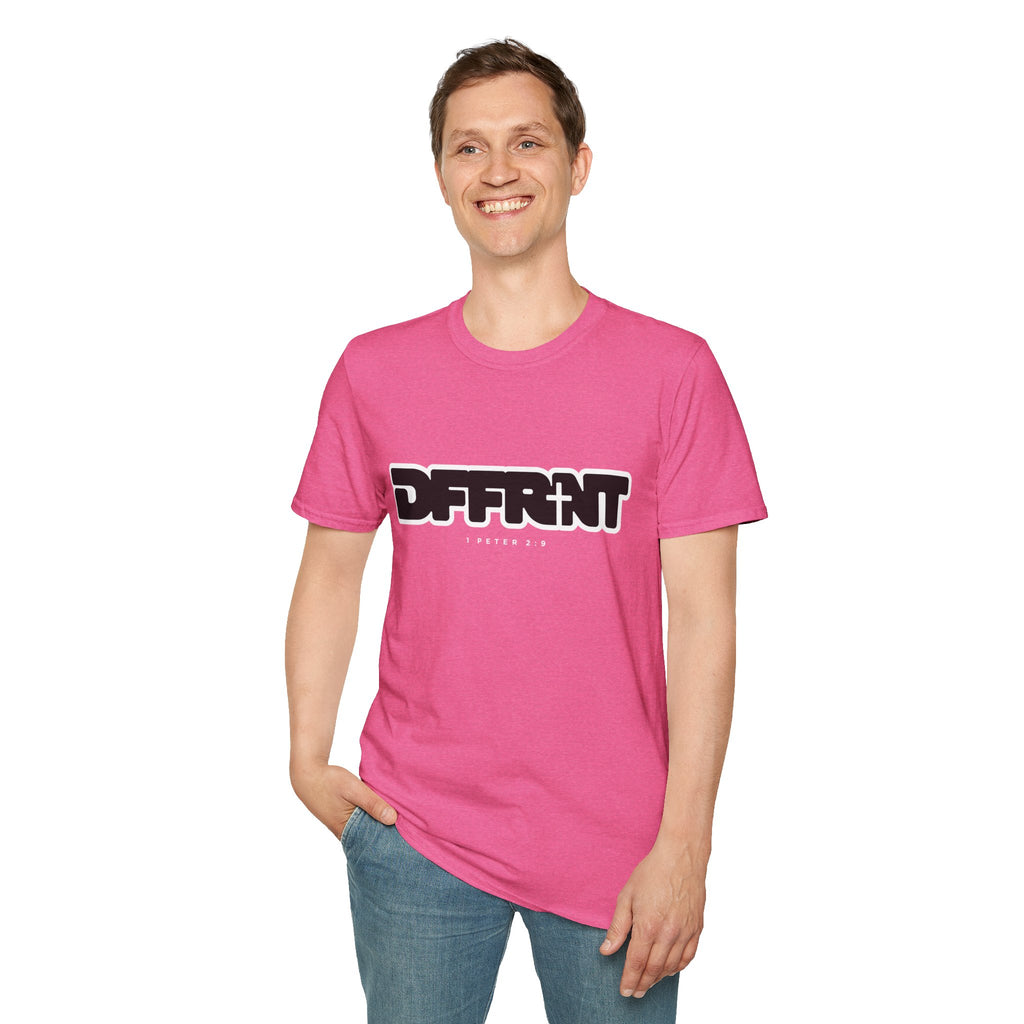 Different(DFFRNT) Text Logo T-Shirt