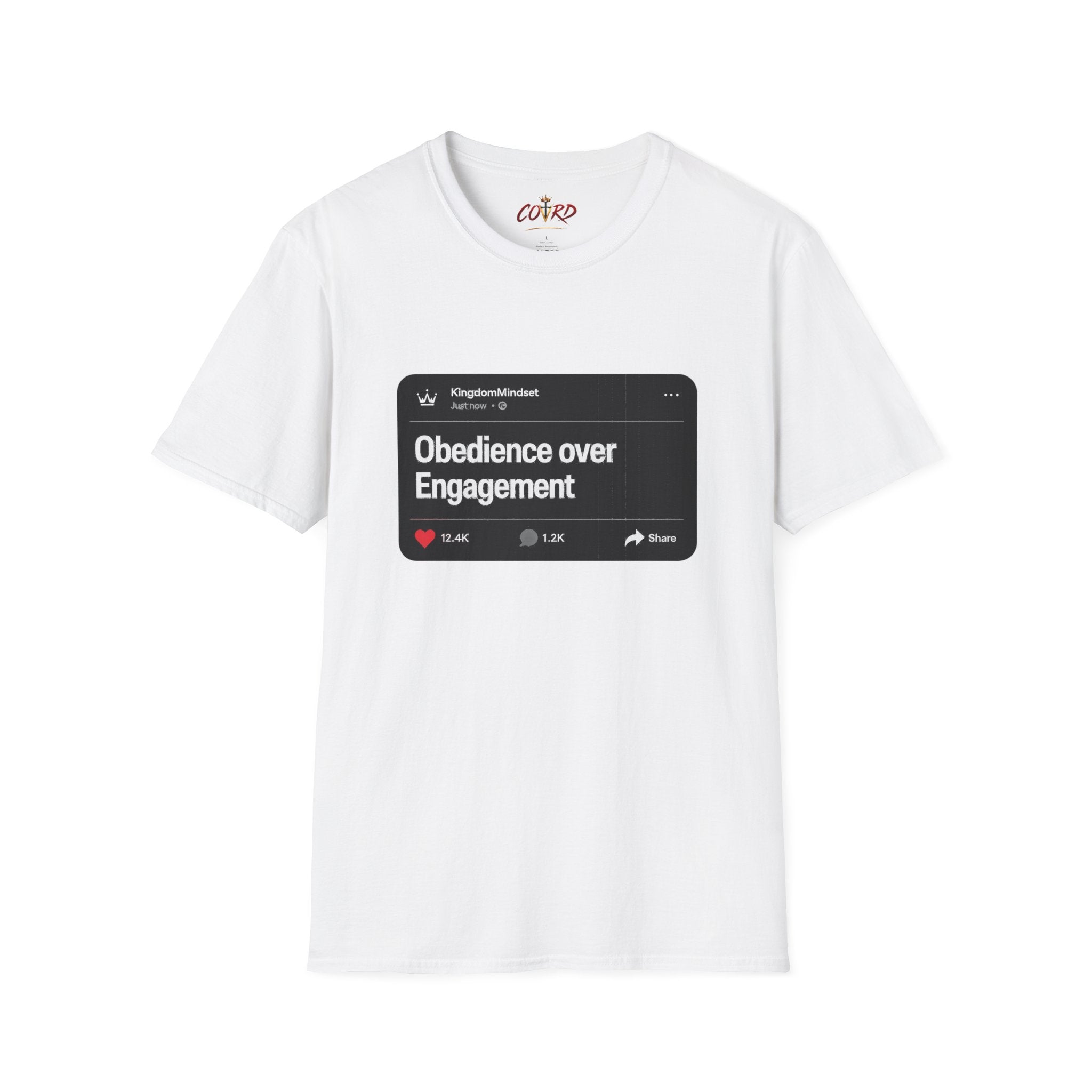 Obedience Over Engagement Tee