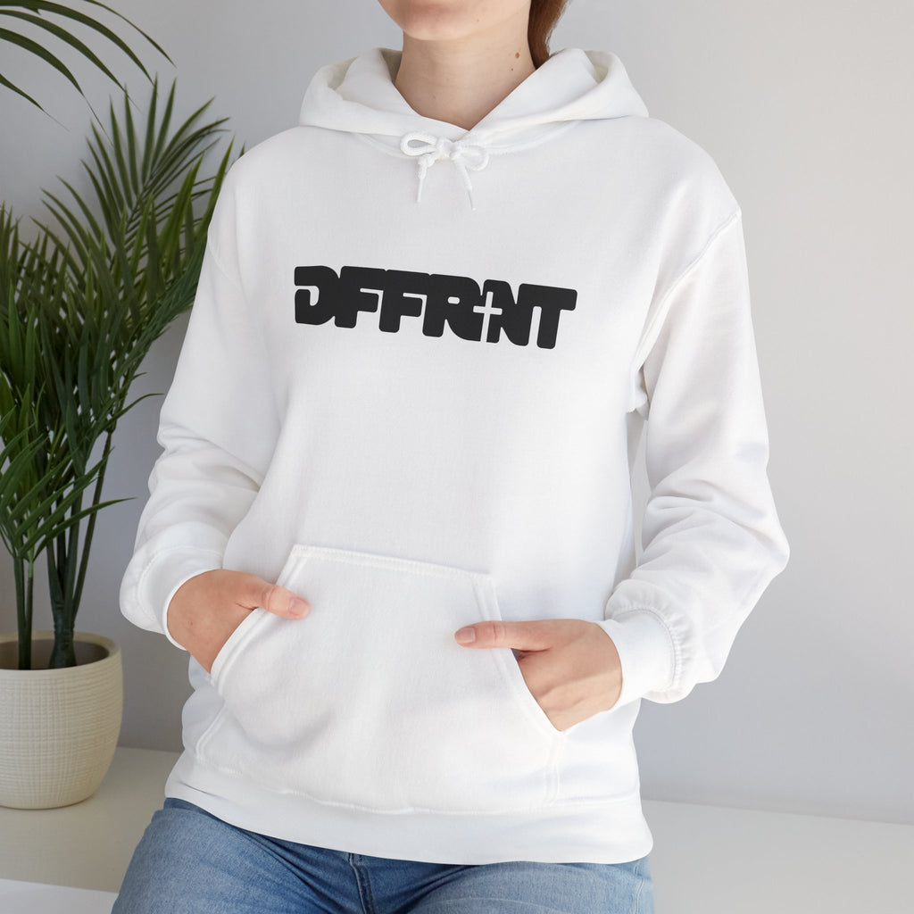 "DFFRNT"(DIFFERENT)-FILLED- Hoodie