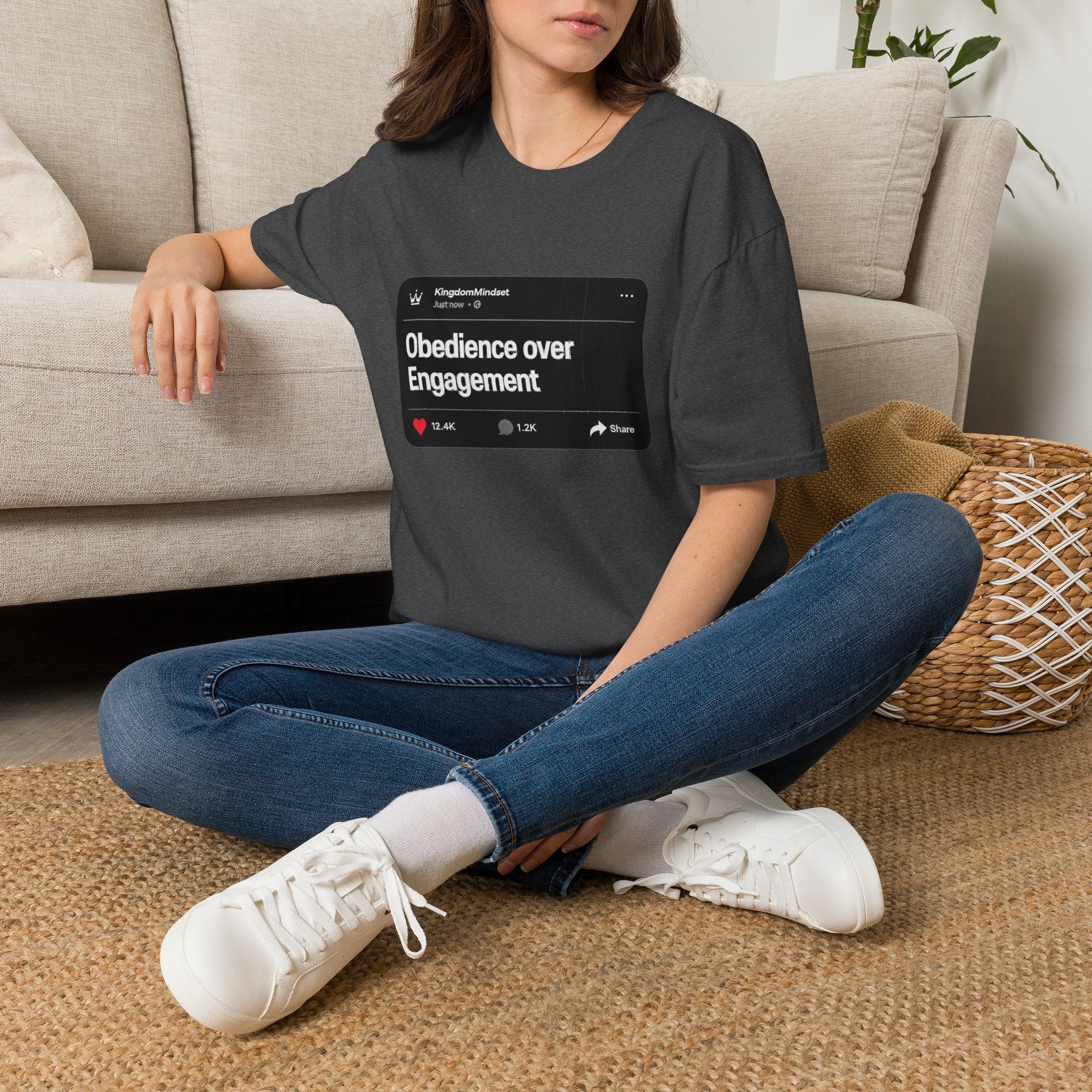 Obedience Over Engagement Tee